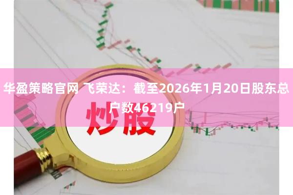 华盈策略官网 飞荣达：截至2026年1月20日股东总户数46219户